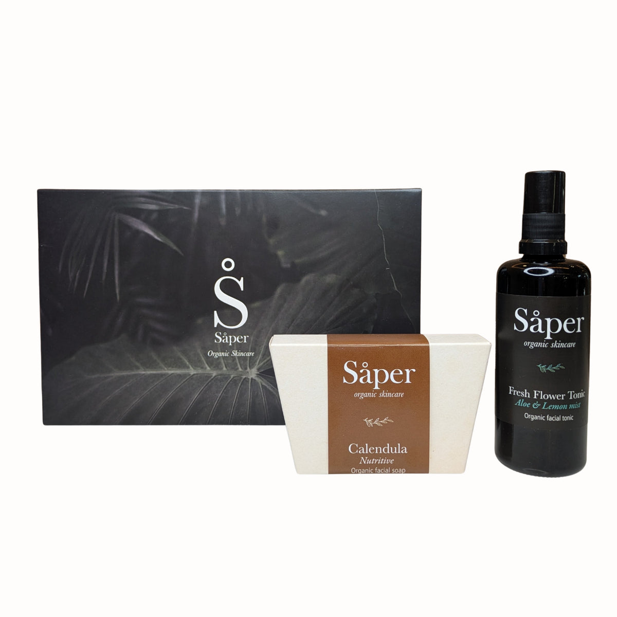 Jabón de caléndula + tónico de flores frescas