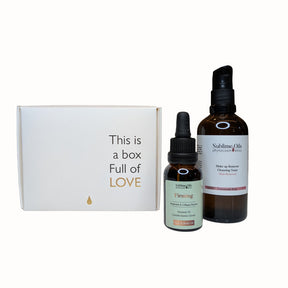 Aceites sublimes reafirmantes para paquetes 