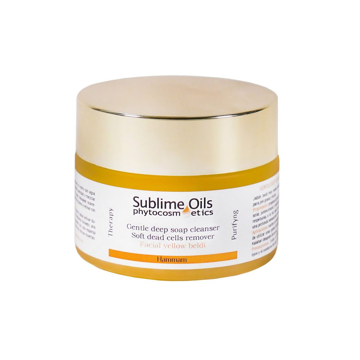 Jabón facial amarillo Beldi